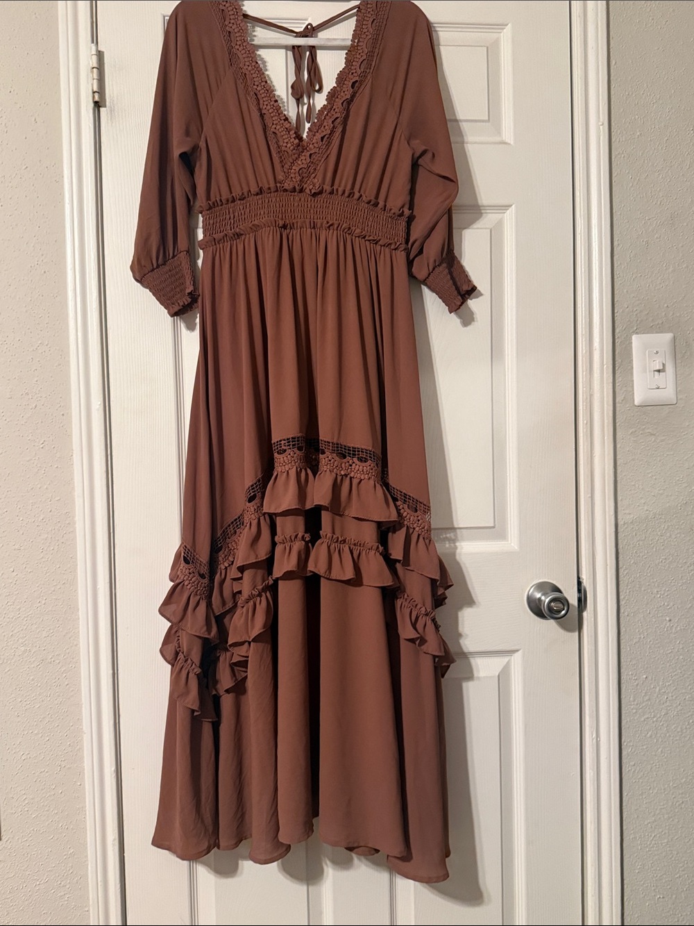Pippa Ruffle Maxi Dress